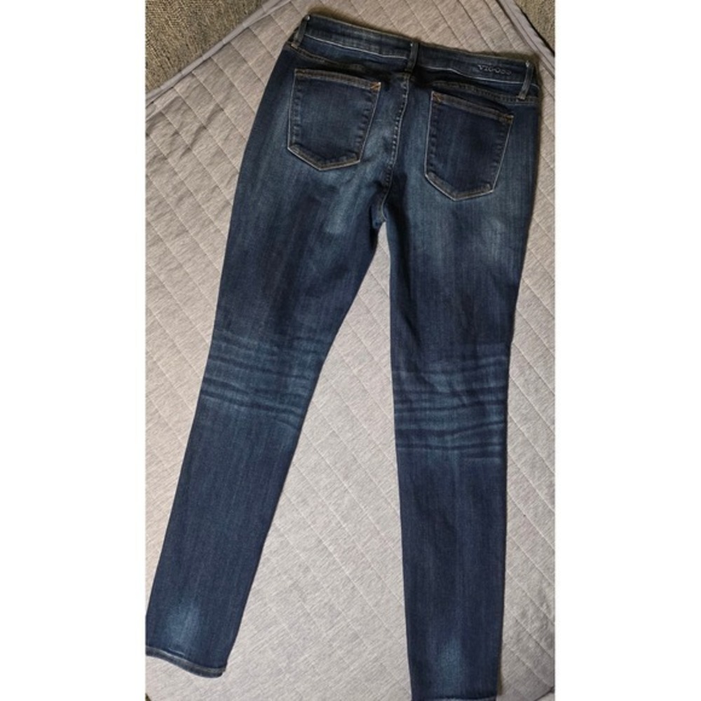 522 Vigoss Jagger Skinny Jeans Wom 30x29 Distressed Dark Wash Classic Fit Denim